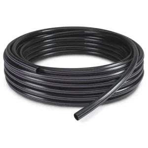 1" ID (1 1/4" OD) Flexible BLACK Tubing, per foot