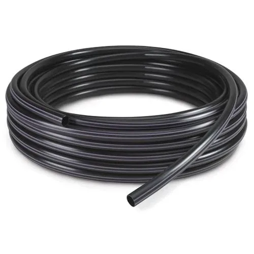 1" ID (1 1/4" OD) Flexible BLACK Tubing, per foot