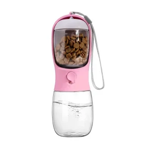 2-in-1 Pet Water Feeder – Portable Food & Water Bottle for Pets
