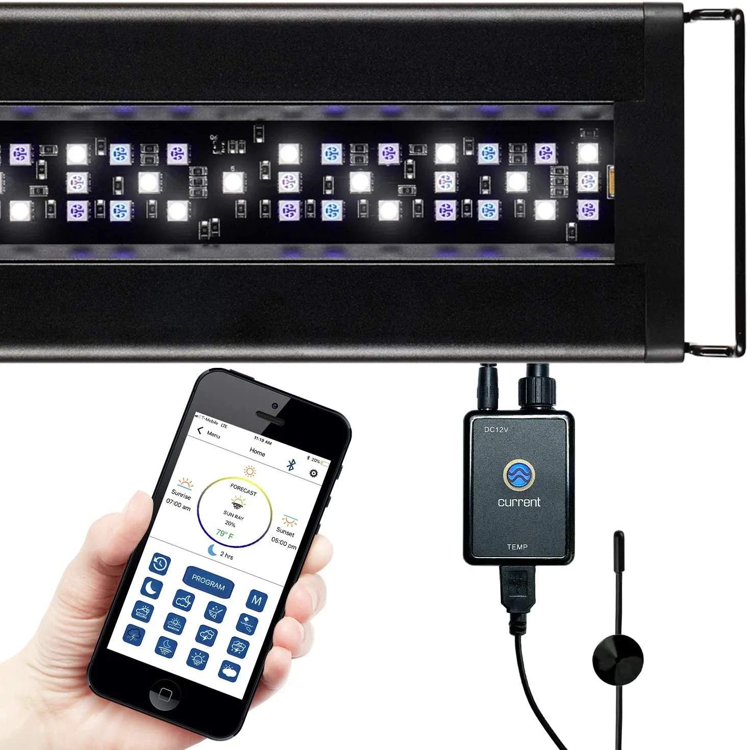 (24"-36") Orbit Marine LED Light w/Mini Bluetooth LOOP App Control (4201) - Current USA