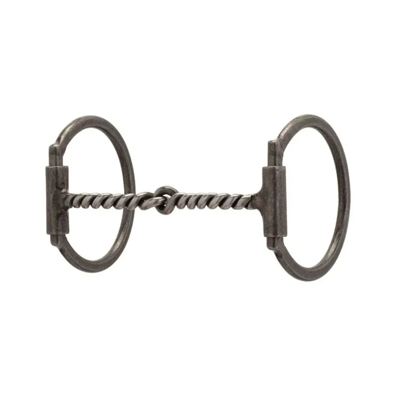 3" D-Ring Twisted Wire Snaffle 5"