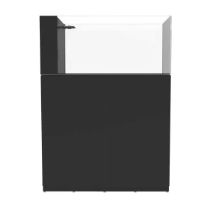38 Gallon Rimless AIO Glass Nano Tank w/ Black Stand - PRO Series - Fiji Cube
