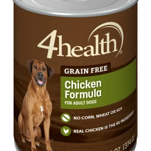 4health Grain Free Chicken Canned Dog Food, 13.2 oz.