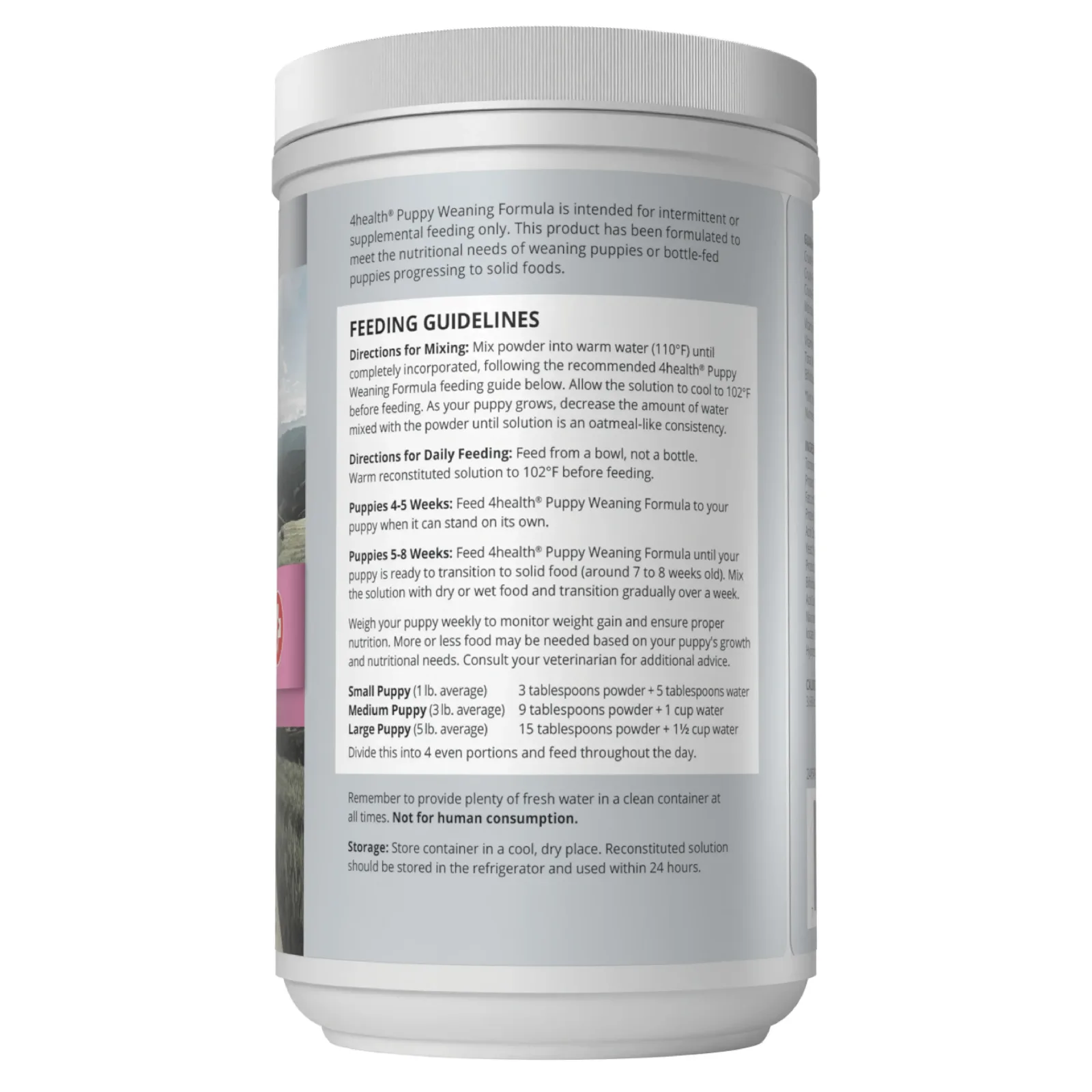 4health Puppy Weaning Milk Replacer Powder, 11 oz - Image 2