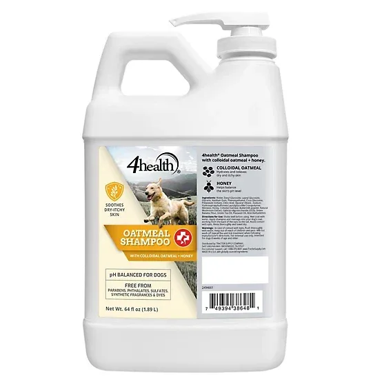 4health Scented Oatmeal Dog Shampoo, 32 oz.