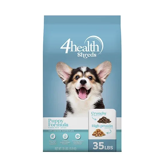 4health Shreds Puppy Lamb Recipe Dry Dog Food, 35lb
