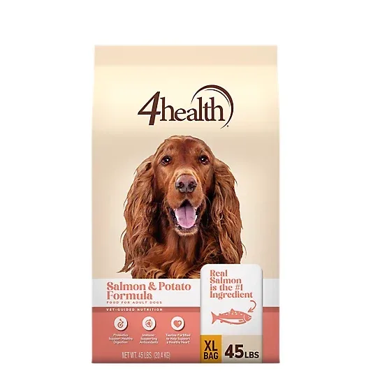 4health with Wholesome Grains Adult Salmon and Potato Formula Dry Dog Food