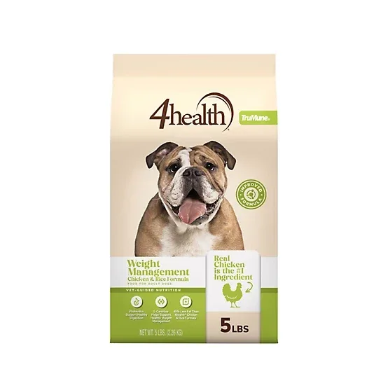 4health with Wholesome Grains Adult Weight Management Chicken/Rice Formula Dry Dog Food