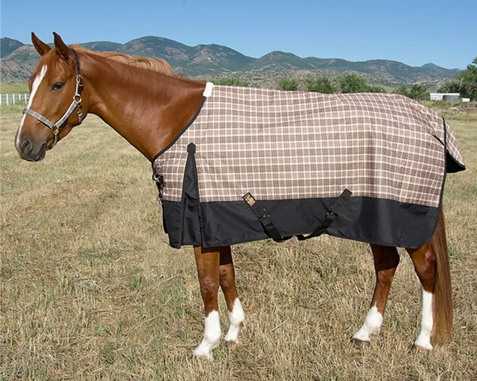 5/A Baker® Black Label Medium-Weight Turnout Blanket