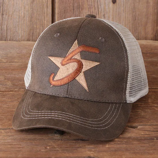 5 Star Equine Products Supplies Inc. Rough and Tumble Oilskin Ball Cap