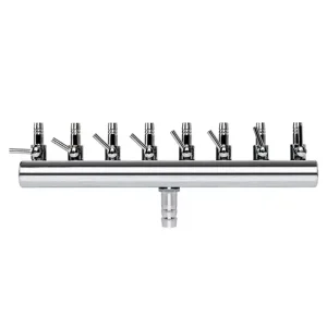 8 Valve Air Manifold, 3/8 Inlet