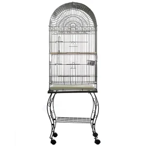 A & E Cages Economy Dome Top Cage Black 20In X 20 in
