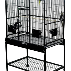 A & E Cages Elegant Style Flight Bird Cage Black 32in X 21in