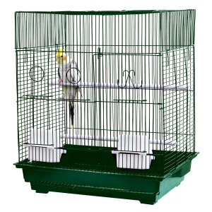 A & E Cages Flat Top Cage Assorted Color 4ea/18In X 14In X 22 in