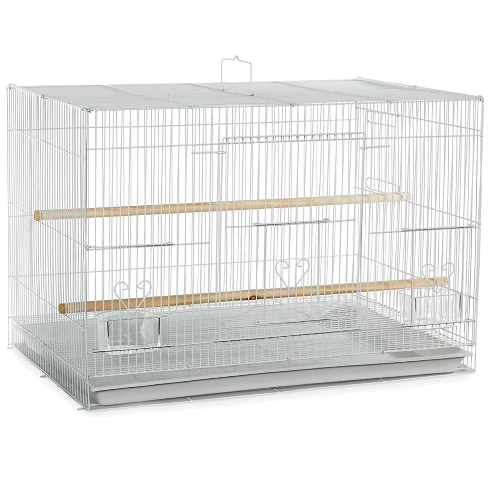 A & E Cages Flight Cage White 4ea/30In X 18 in, 4 pk