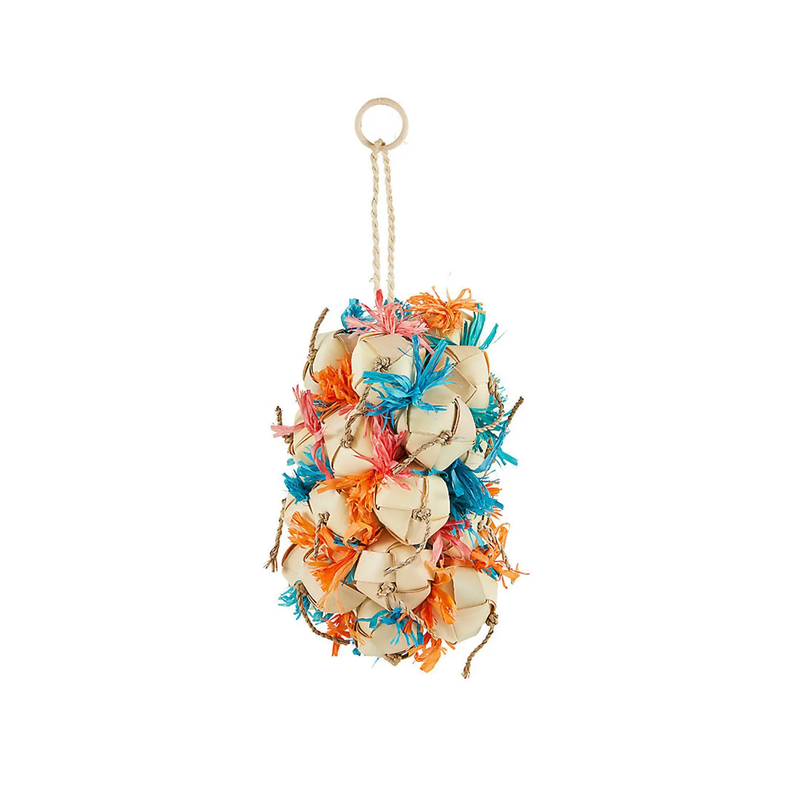 A & E Cages Happy Beaks Crunchy Grapes Medium Bird Toy