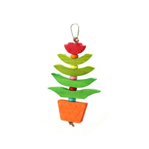 A & E Cages Happy Beaks Flower Flutter Bird Toy
