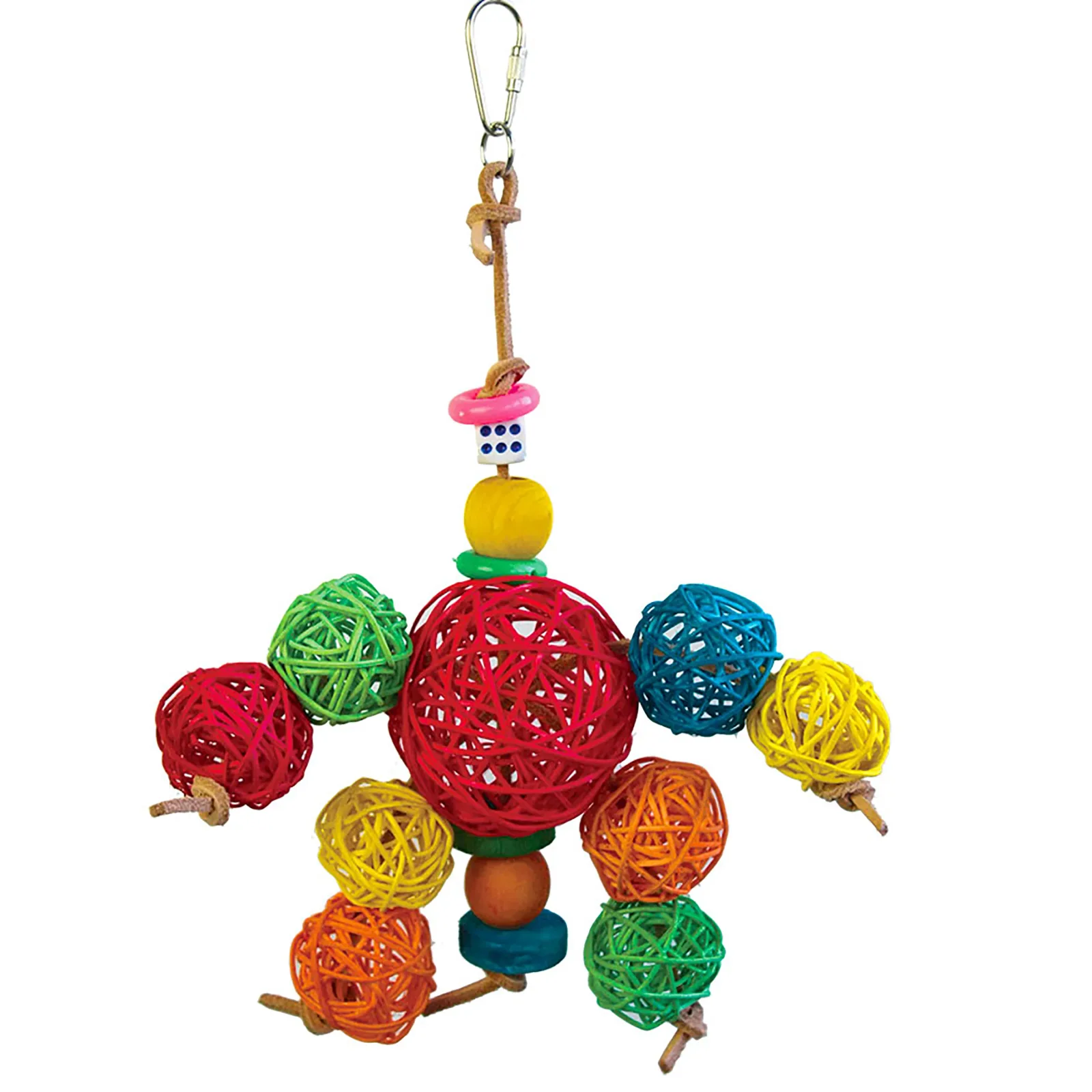 A & E Cages Happy Beaks Have A Ball Bird Toy