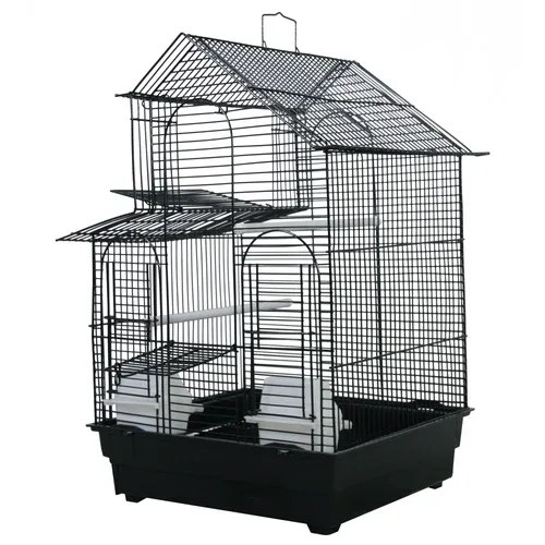 A & E Cages House Top Bird Cage in Retail Box 16 Inches X 14 Inches - Image 2