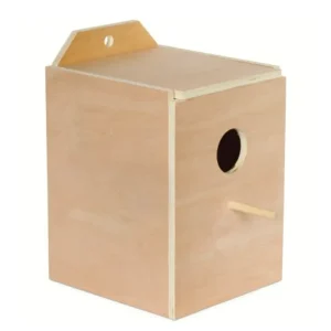 A & E Cages Nest Box Parakeet 7In X 6.875In X And 8.5 in