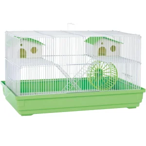 A & E Cages Nibbles Hamster & Gerbil Cage Deluxe 2-Level 2ea/18In X 11In X 16 in, 2 pk