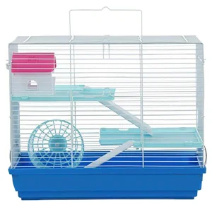 A & E Cages Nibbles Hamster & Gerbil Cage Small 3-Level 2ea/18In X 11In X 14 in, 4 pk
