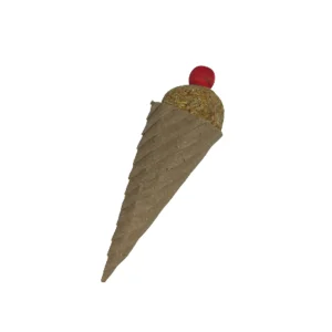 A & E Cages Nibbles Ice Cream w/Cherry on Top Small Animal Chew Toy