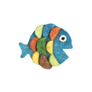 A & E Cages Nibbles Rainbow Fish Small Animal Chew Toy
