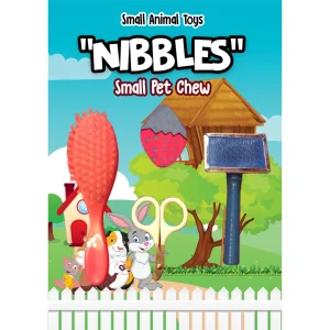 A & E Cages Nibbles Small Animal Grooming Kit Multi