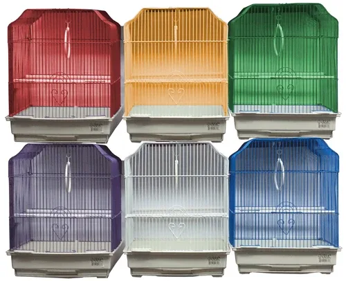 A & E Cages Ornate Top Bird Cage Assortment 14 Inches X 11 Inches 6ct - Image 2