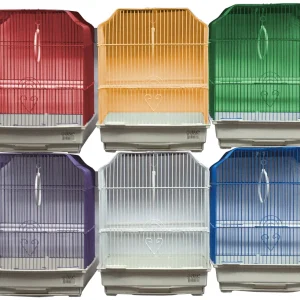 A & E Cages Ornate Top Bird Cage Assortment 14 Inches X 11 Inches 6ct
