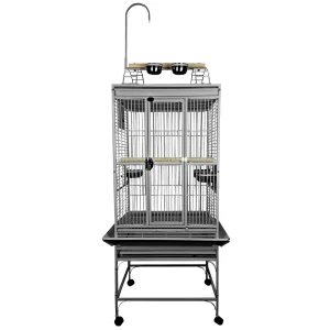 A & E Cages Play Top Bird Cage Platinum 24In X 22 in