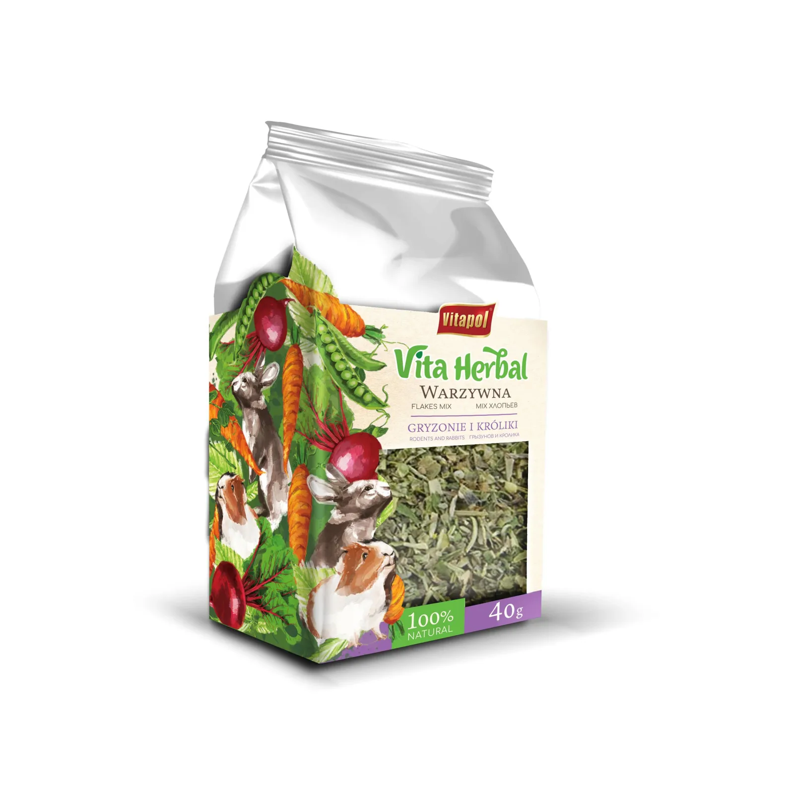 A & E Cages Vitapol Vita Herbal Vegetable Patch Mix 40 g