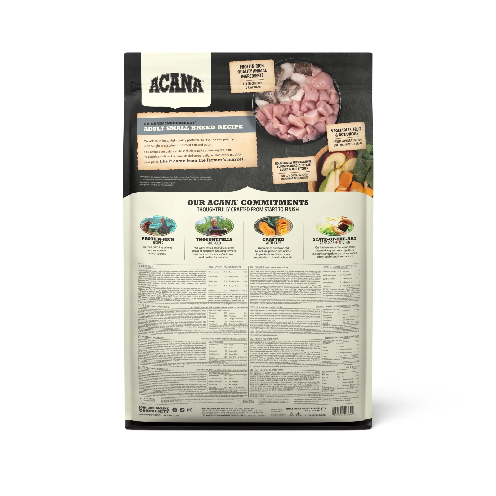 Acana Adult Small Breed Dog Dry Food - Image 2