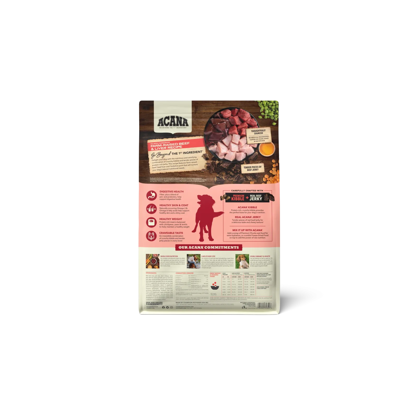 ACANA Butcher's Favorites Farm-Raised Beef 4lb - Image 2