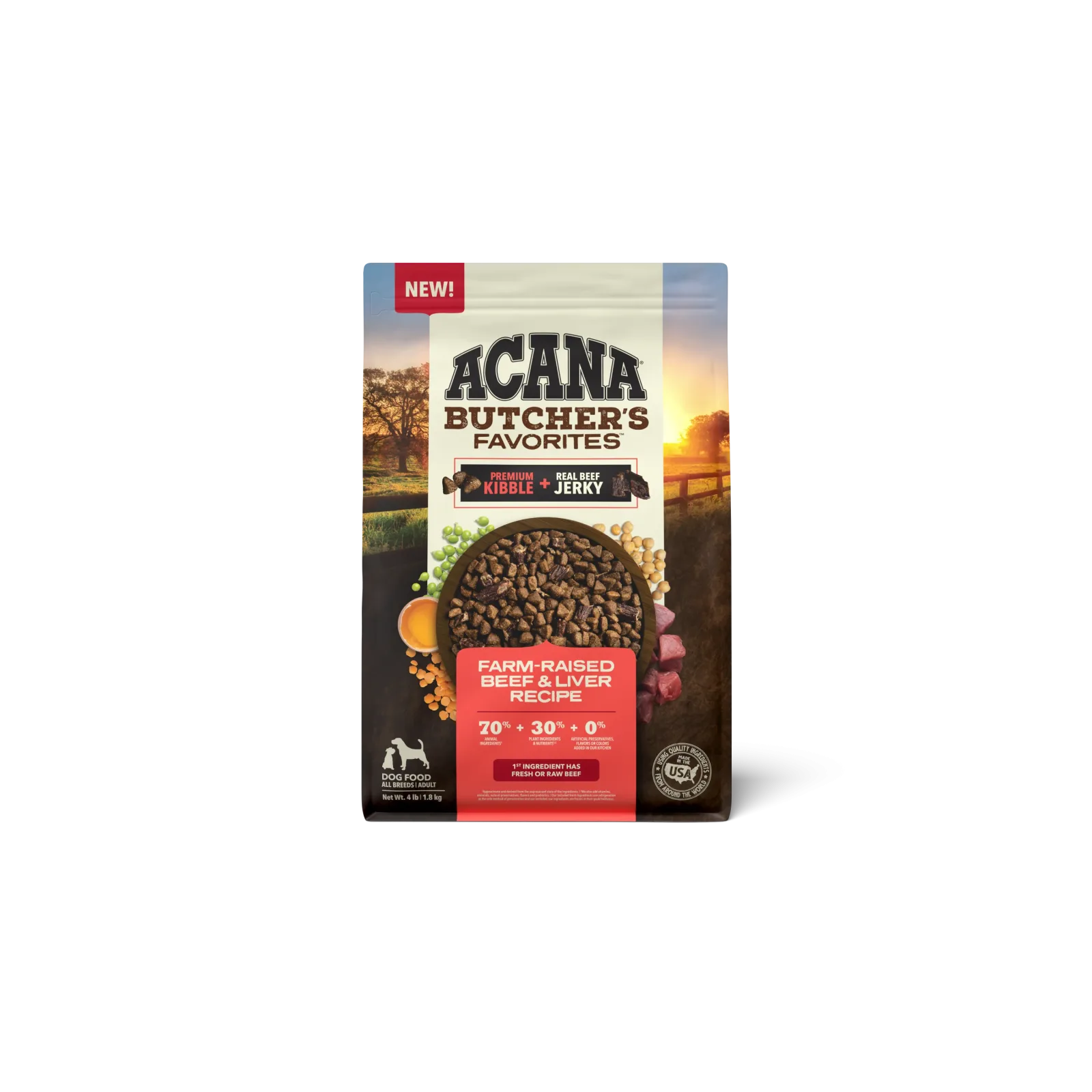 ACANA Butcher's Favorites Farm-Raised Beef 4lb