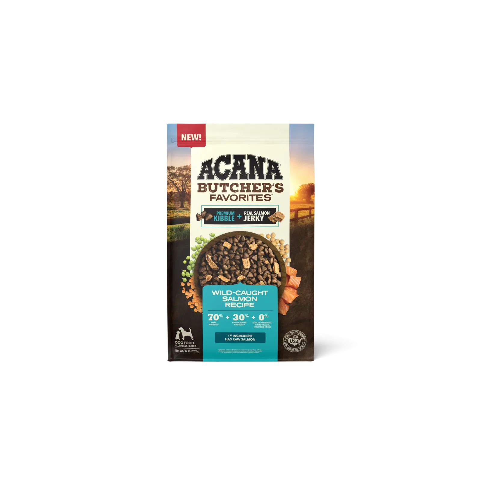 ACANA Butcher's Favorites Wild-Caught Salmon 17lb