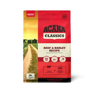 Acana Classics Dry Dog Food Beef & Barley 4 lb