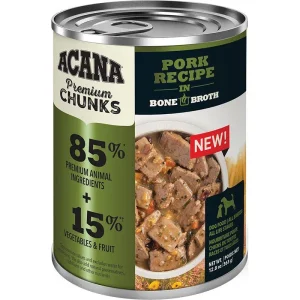 Acana Dog Grain Free Chunks Pork 12.8oz