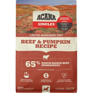 Acana Dog Grain Free Singles Beef & Pumpkin 4.5lb