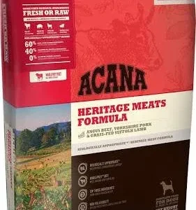 Acana Heritage Meats Formula Grain Free Dry Dog Food-4.5-lb-{L+x}