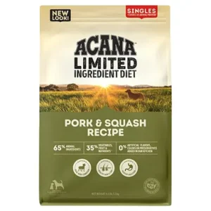 Acana Limited Ingredient Diet Singles Pork & Squash Recipe Dry Dog Food