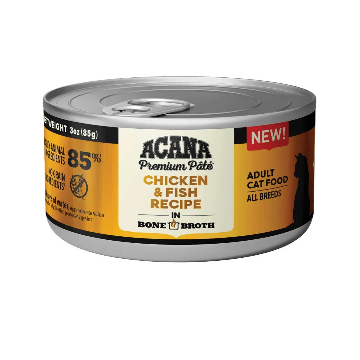 Acana Premium Pâté Canned Cat Food Chicken & Fish 24ea/3 oz