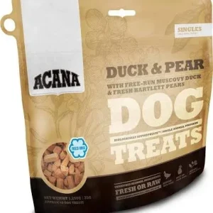 Acana Singles Grain Free Limited Ingredient Diet Duck And Pear Formula Dog Treats-3.25-oz-{L+x}