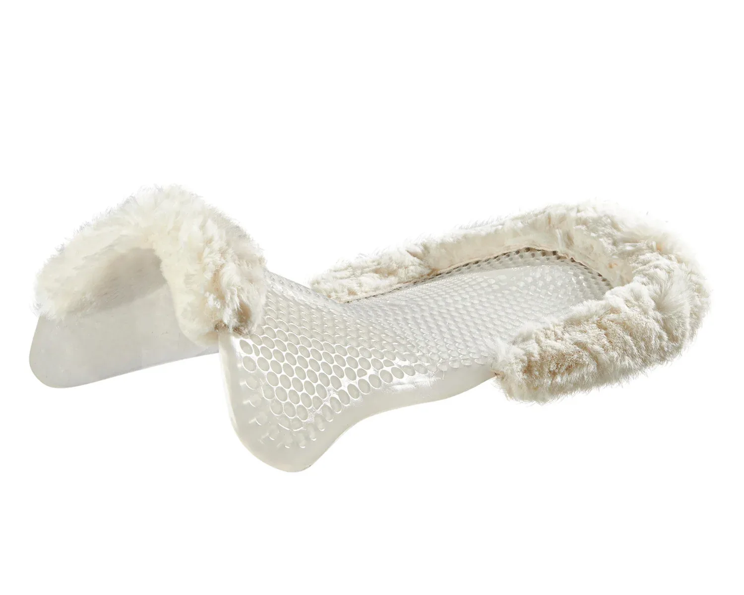 Acavallo® Classic Gel Rear Riser Half Pad with Sheepskin