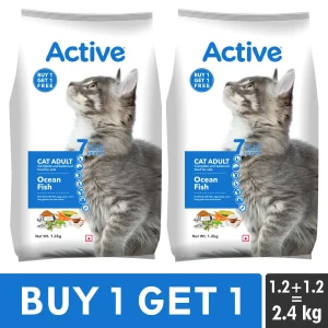 Active Ocean Fish Adult Cat Dry Food (Buy 1 Get 1)