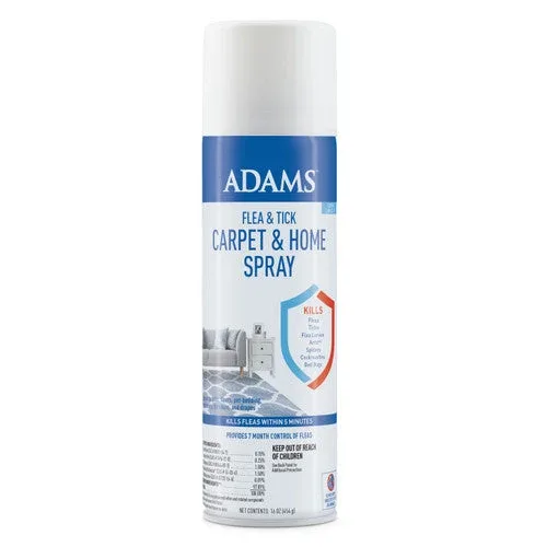 Adams Flea & Tick Carpet & Home Spray 16 Ounces - Image 2
