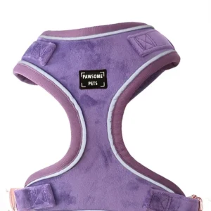 Adjustable Dog Harness, Lilac