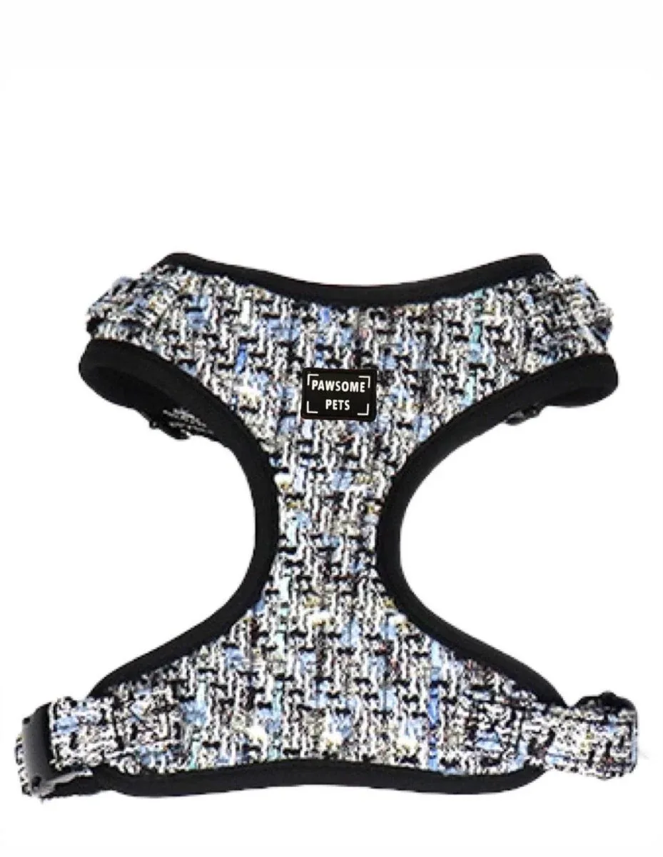 Adjustable Dog Harness, Royal Black