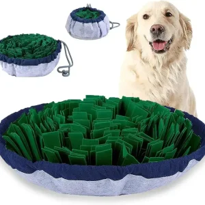 Adjustable Dog Snuffle Mat - Interactive Slow Feed Puzzle